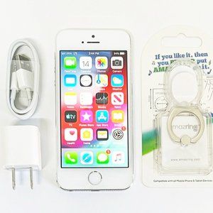 📱🍏 Apple iPhone 5s - 16GB - Silver (Unlocked) A1453 (CDMA + GSM) 🚀 Fast Ship